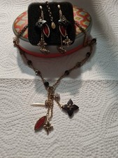 Pendentif fossil set kette - fossil,