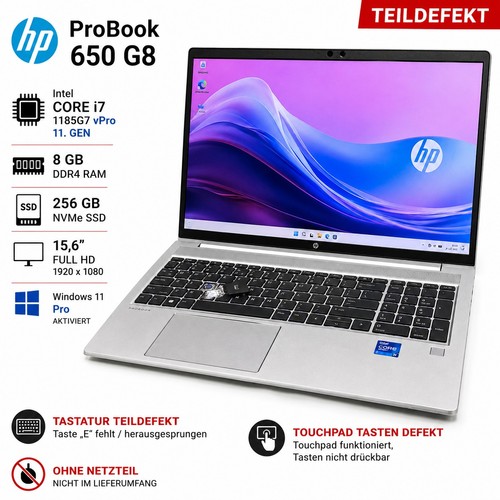 Probook 650 i7 1185g7 - hp,