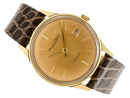Herrenuhr iwc vintage 18k - herrenuhr,