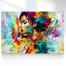 Leinwand Bild Frau Gesicht