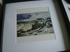 Wellen im Sturm  Karl Hagemeister Druck