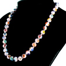 Murano glas halskette - murano,