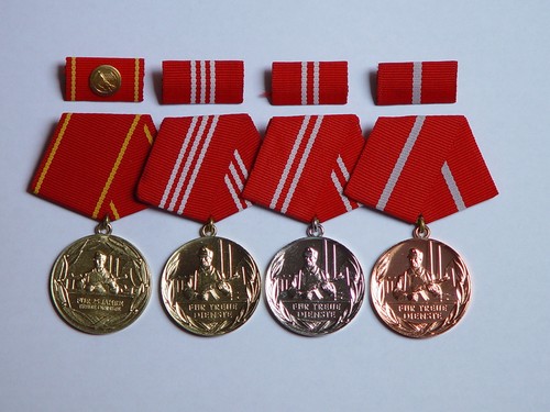 Ddr medaille treue dienste - ddr,