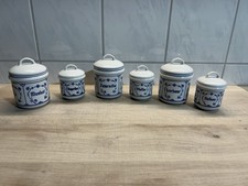 6 Stück DDR Gewürzdose