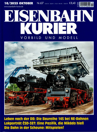 Eisenbahn kurier 2025 - kurier, 10/2025