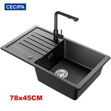 Granit Küchenspüle Siphon