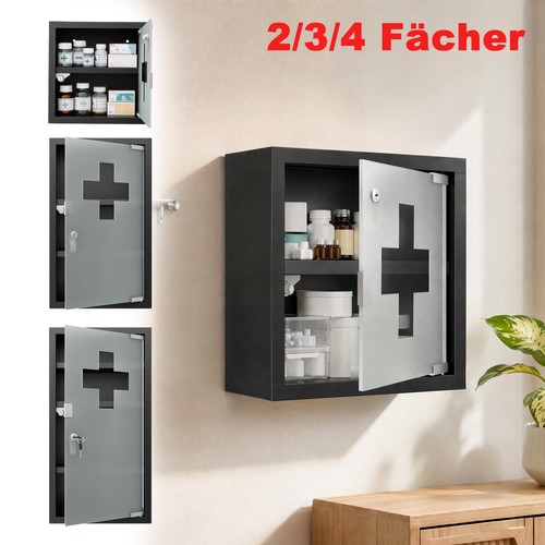 Edelstahl medizinschrank - edelstahl,
