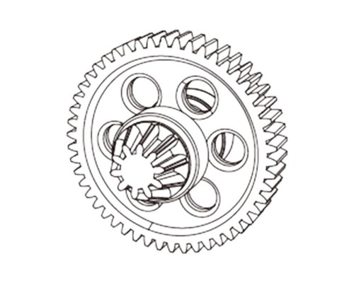 Mjx hauptgetriebe zahnrad - mjx, rc