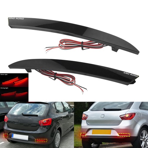 Schwarz linse led - 2x,