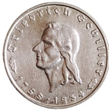 Weimar Republik  2 Mark 1934