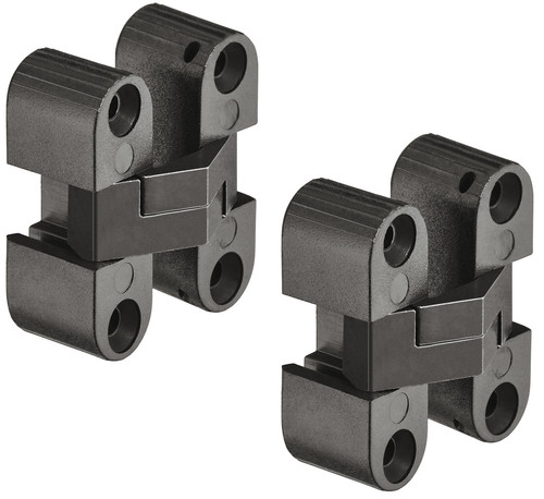 Scharnier schwarz - 2x,