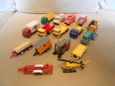 " Siku / Matchbox Konvolut " LKW / Hänger / Einsatzfahrzeuge etc. für Bastler