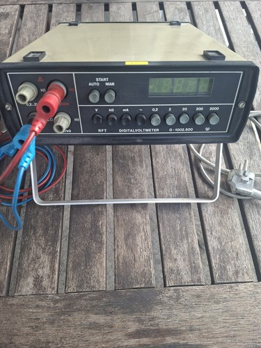 Rft digitalvoltmeter - rft, g