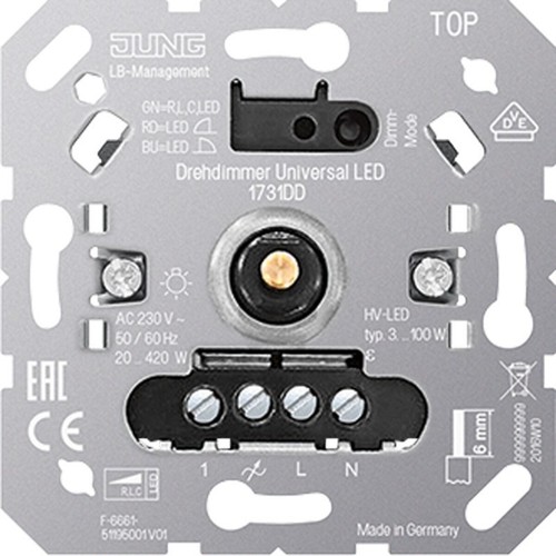 Jung led drehdimmer 1731 - 1731, dd