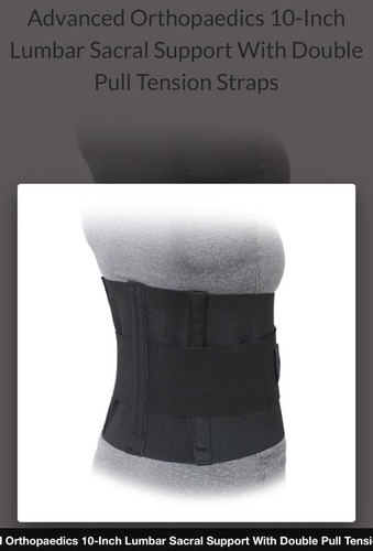 Advanced ortho lumbar - advanced, in.