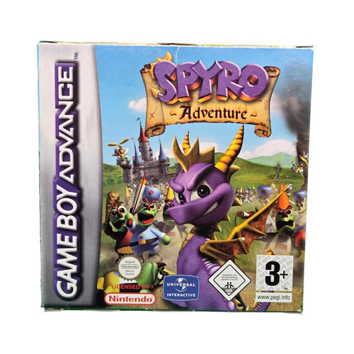 Spyro adventure gba game - adventure,