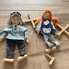 Marionetten mädchen und - marionetten,