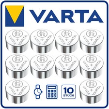10x Knopfzellen VARTA V13GA /