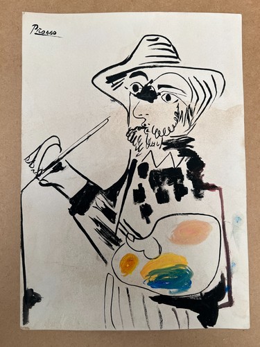 Pablo picasso - picasso, (handgemacht)