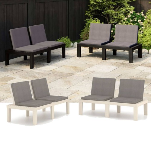 4er set gartenbänke mit - 2/4er,