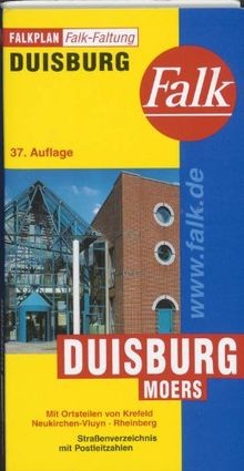 Falkplan falk faltung duisburg - falkplan, falk-faltung