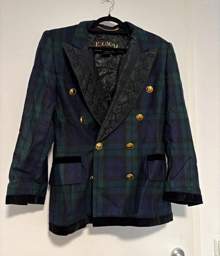 Escada damen blazer - blazer, kariert