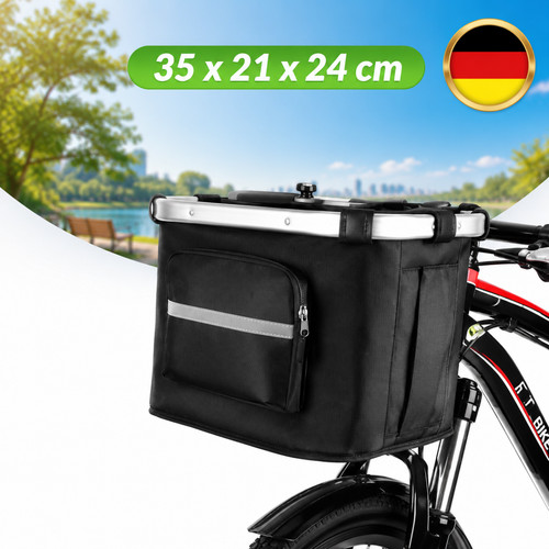 Fahrradkorb vorne faltbar - vorne,