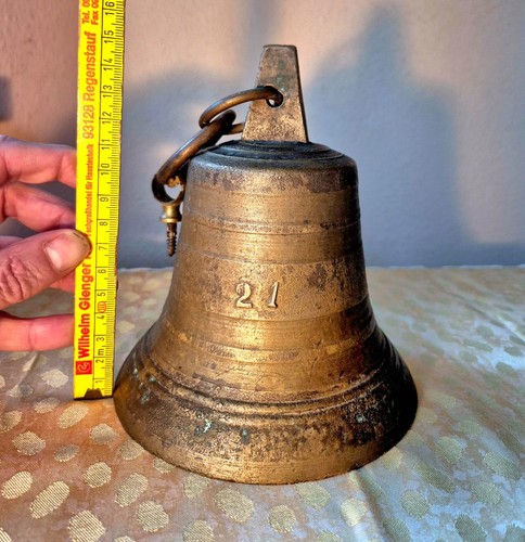 Antike bronzeglocke - antike,