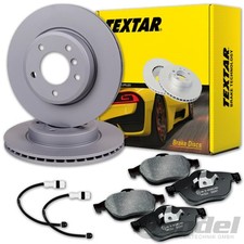 TEXTAR BREMSSCHEIBEN 299mm+ BELÄGE HINTEN passend für PORSCHE 911 964 3,6