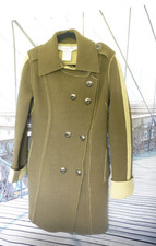 CHRISTIAN DIOR  MANTEL MIT MERINO + KASCHMIR WOLLE   GR. 36