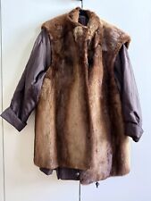 ? Edler Vintage Pelzmantel mit herausnehmbarer Weste | Nerz | Größe M / 40