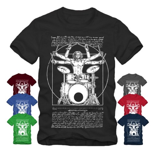 Drummer shirt xxxxl - s-xxxxl, da
