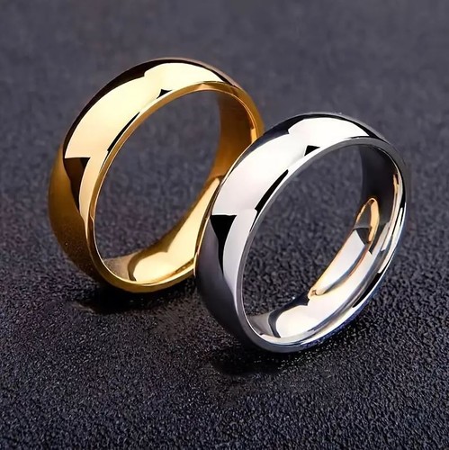Edelstahl ring 6mm partnerring - edelstahl,