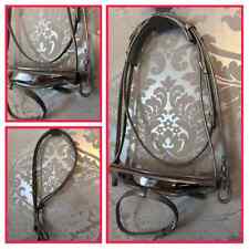 Trense "Cloe" schwarz Lack