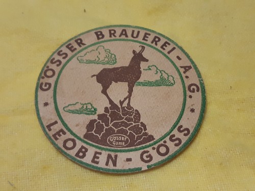 Bierdeckel coaster gösser - coaster,