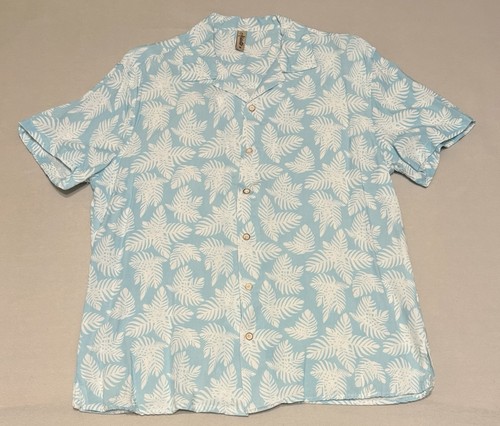 Hawaii hemd blau - blau, gr.