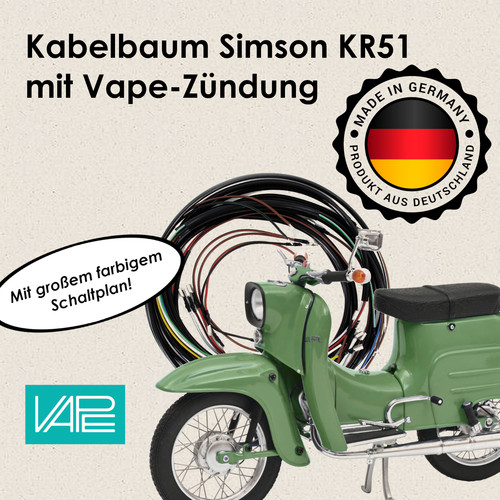 Kabelbaum simson schwalbe - ✅,