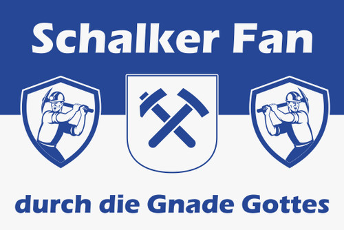 Fahne flagge schalke - flagge, fan