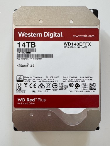 Red plus wd140effx 14tb hdd - wd,