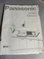Bedienungsanleitung für Panasonic NV-FS88 EG SVHS Videorecorder