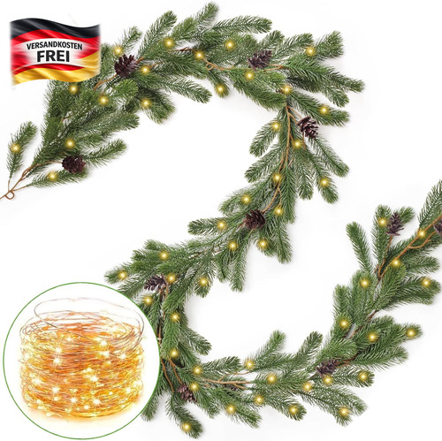 Weihnachtsgirlande mit
