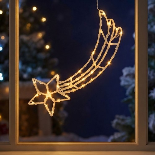 Led weihnachts fensterbild - xl,