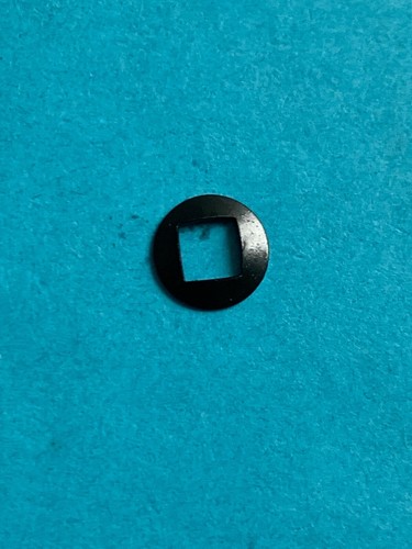 Zeigerscheibe stahl schwarz - stahl,