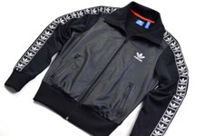 Adidas Originals Trainings Jacke Sport Jacket Track Top Retro Firebird "Leder" S