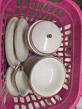 Bavaria Porzellan, Teeservice mit Goldrand und weitere Marken