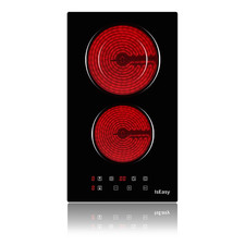 Glaskeramik Kochfeld 2 Platten