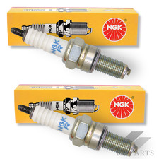 NGK CR7E Zündkerzen Set 2 Stück für Yamaha Aprilia Kawasaki Derbi Sachs Suzuki