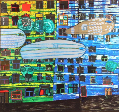 Friedensreich hundertwasser - friedensreich,