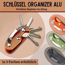 Schlüssel Anhänger Schlüsselbund Halter Alu Etui Organizer Schlüssel Key Holder