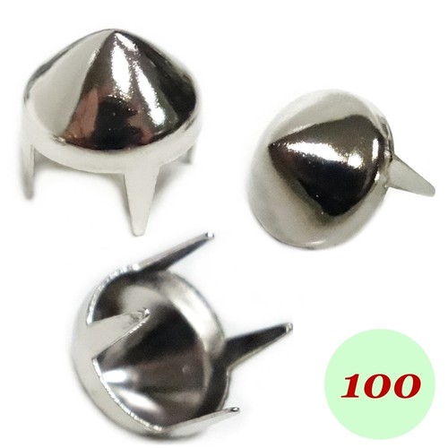 100 stück spitznieten pin - stück, 4-pin